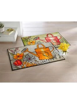 Fußmatte - Hellgrau-bedruckt