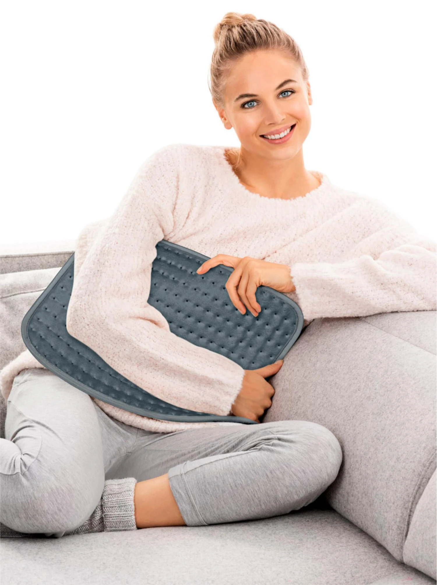 Heizkissen - Grau – Bild 2