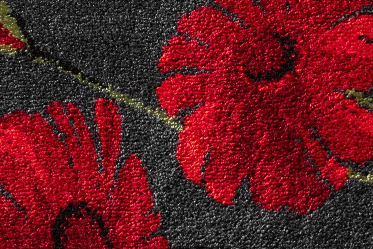 Badgarnitur - Anthrazit-rot – Bild 3