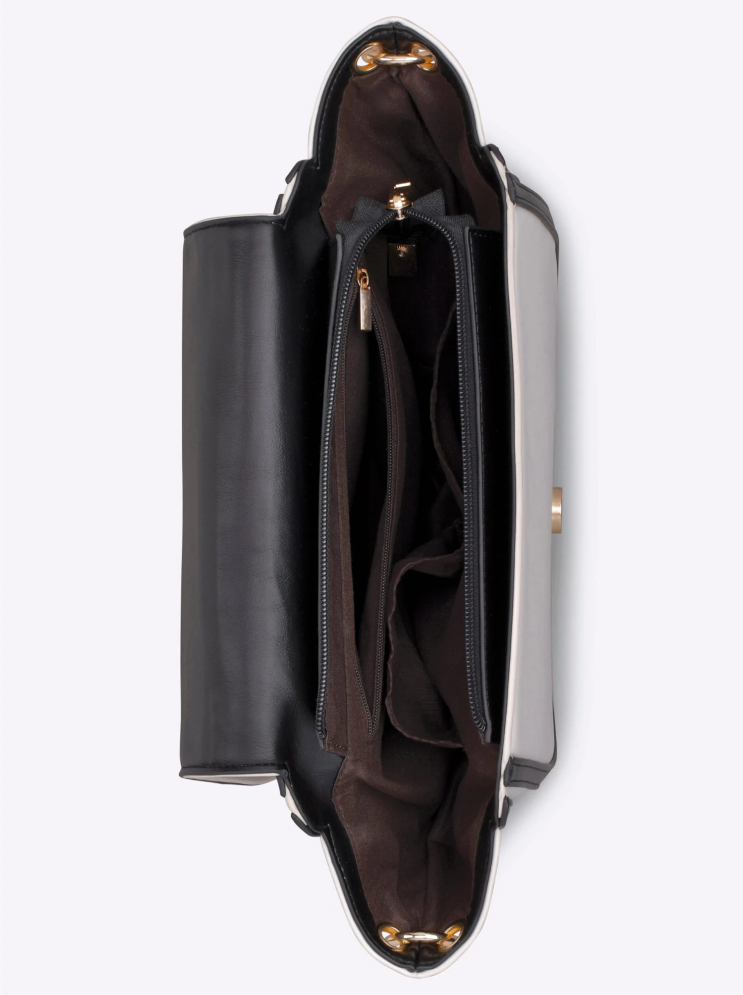 Heine Tasche - Weiß-schwarz – Bild 2