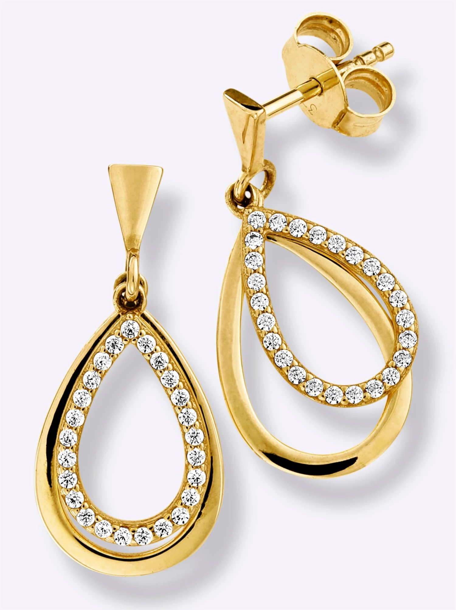 Ohrschmuck - Gelbgold 375