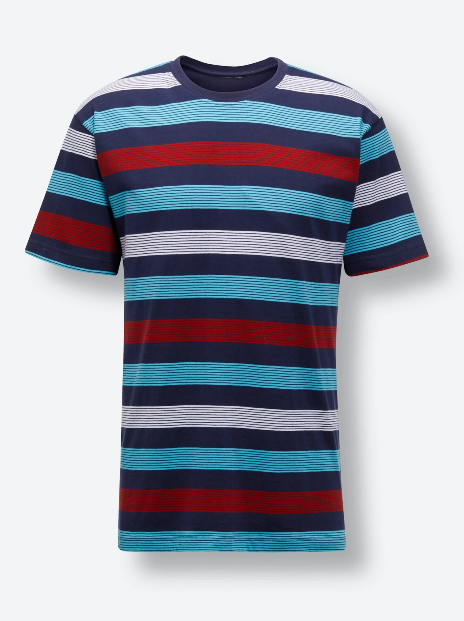 Shorty - Marine-aquamarin-gestreift – Bild 4