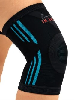 Elastische Kniebandage - Schwarz