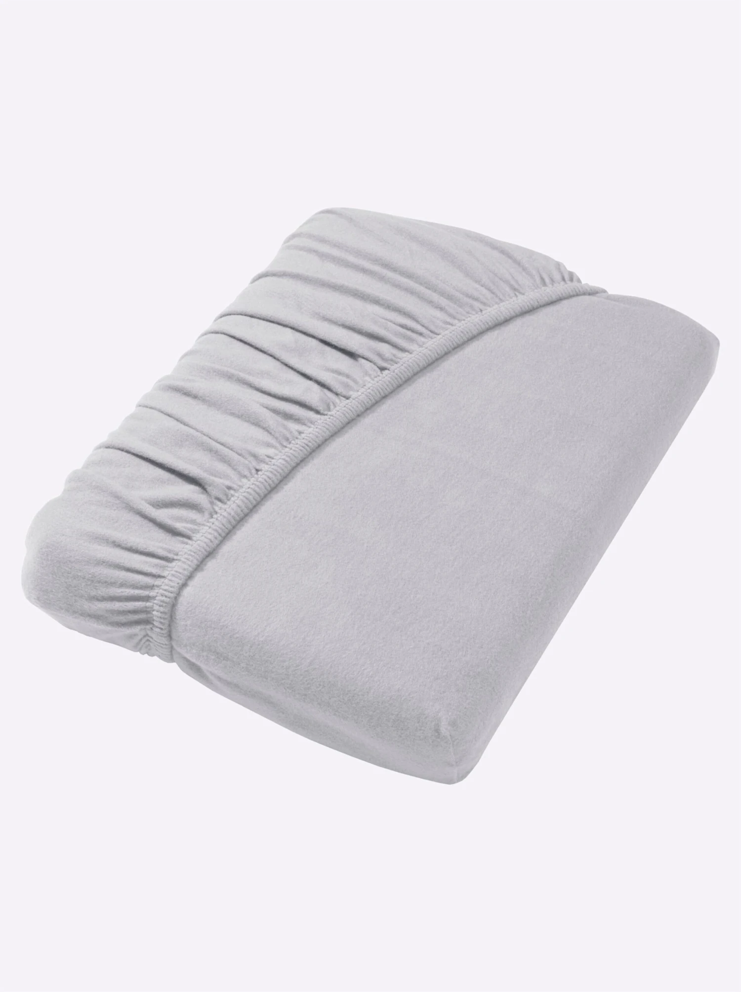 Spannbetttuch - Silberfarben – Bild 2