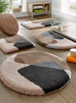 Kleine Wolke Badematte - Taupe