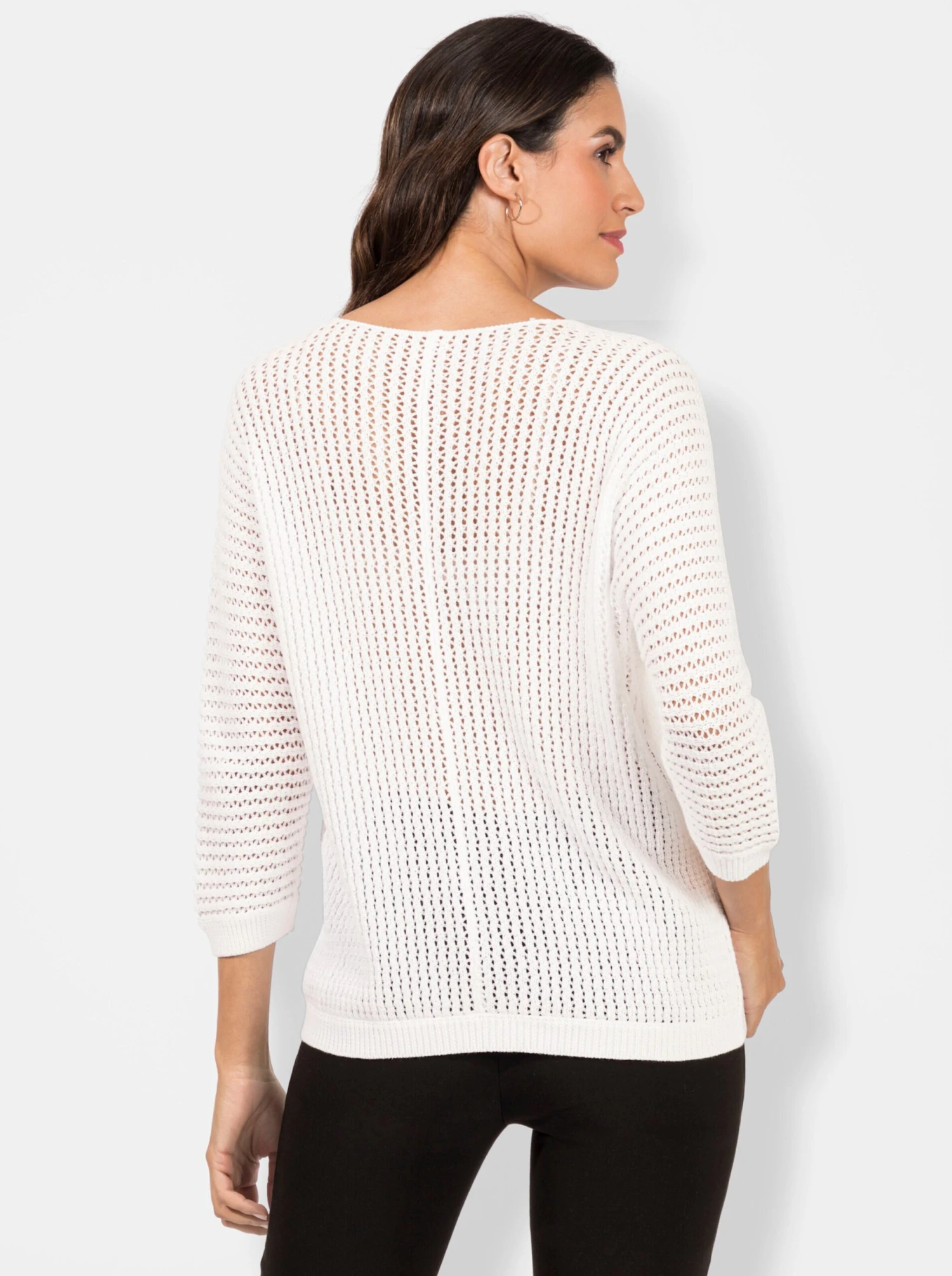 Pullover - Weiß – Bild 3