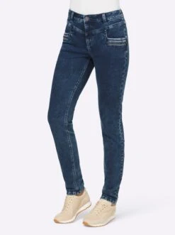 Heine Jeans - Blue-stone-washed