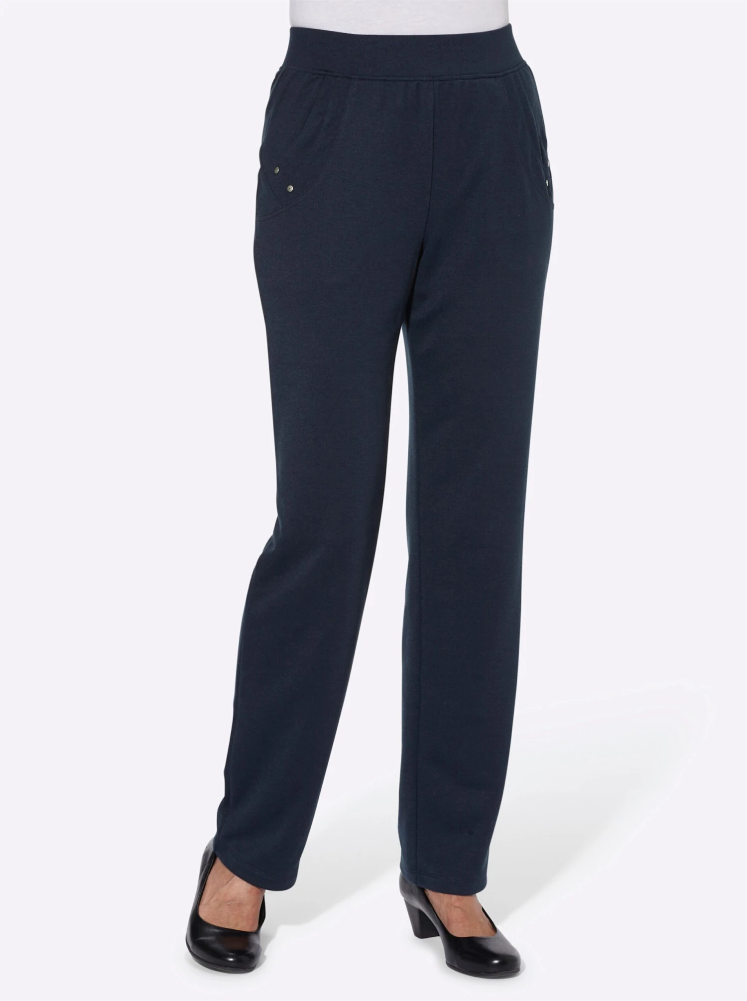 Jerseyhose - Taubenblau + Taubenblau-meliert – Bild 2