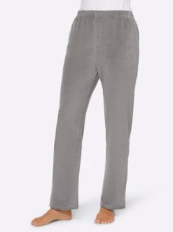 Hosen - Grau + Beige