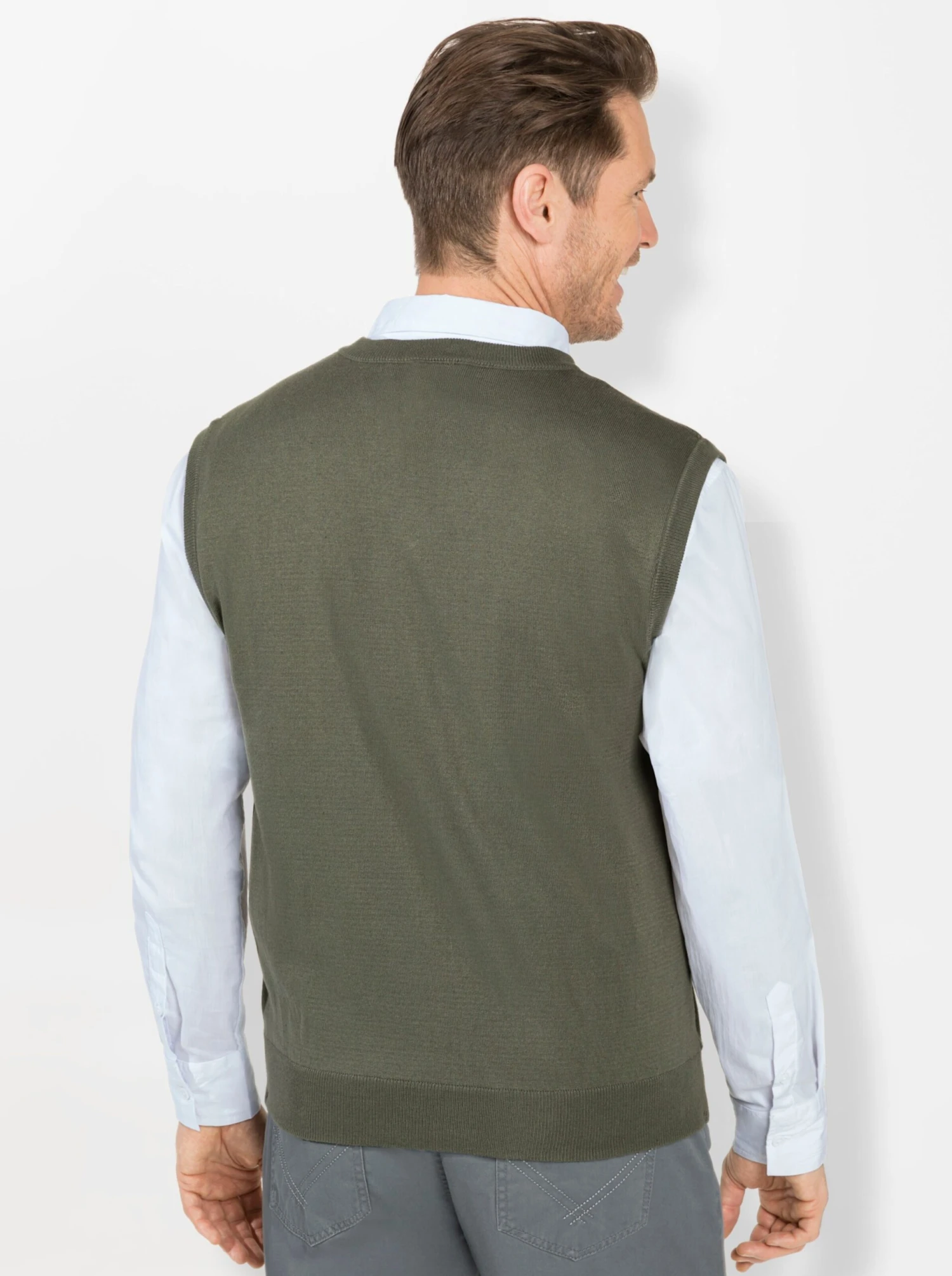 Pullunder - Khaki – Bild 2