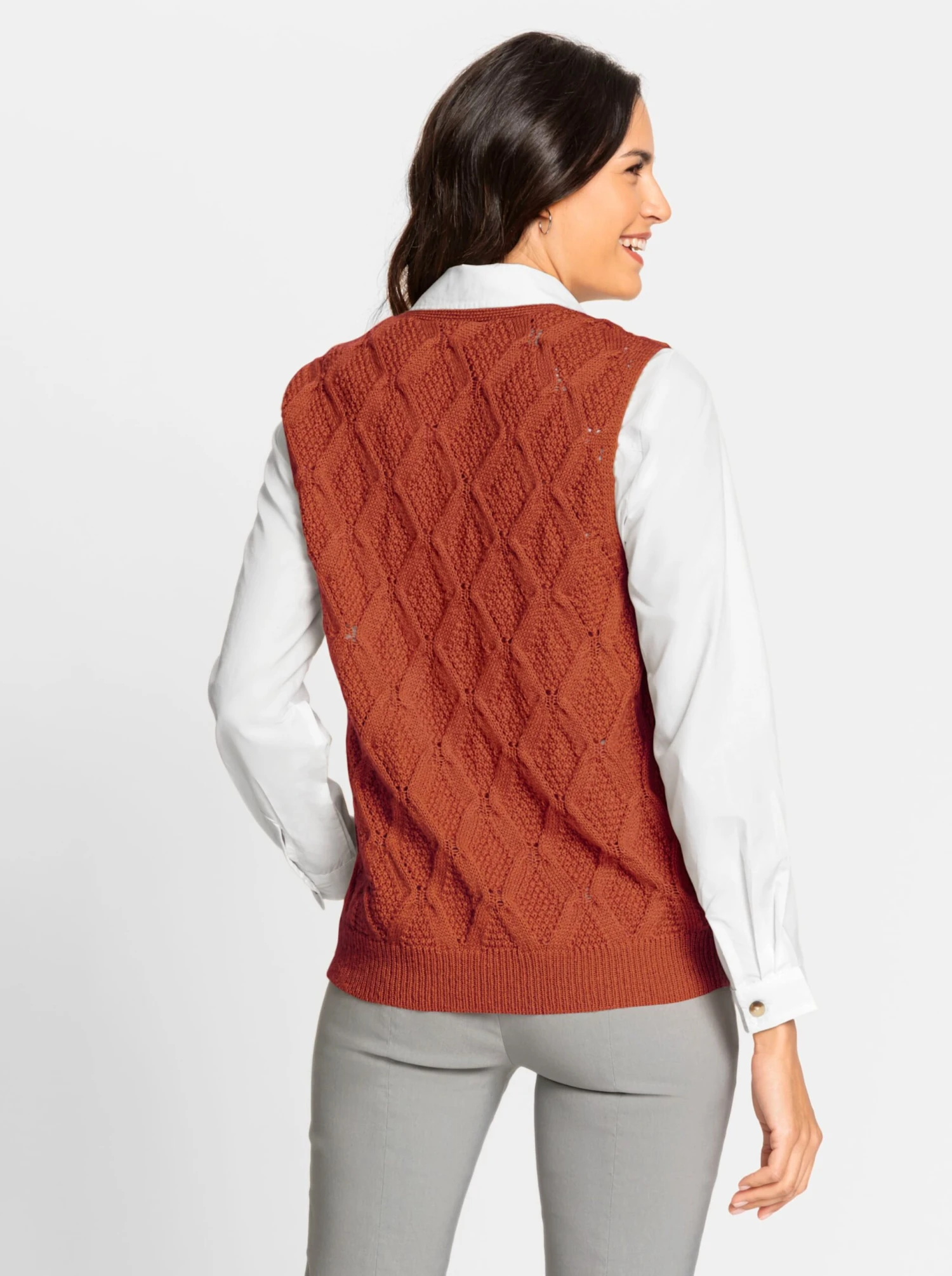 Pullunder - Rostrot – Bild 2