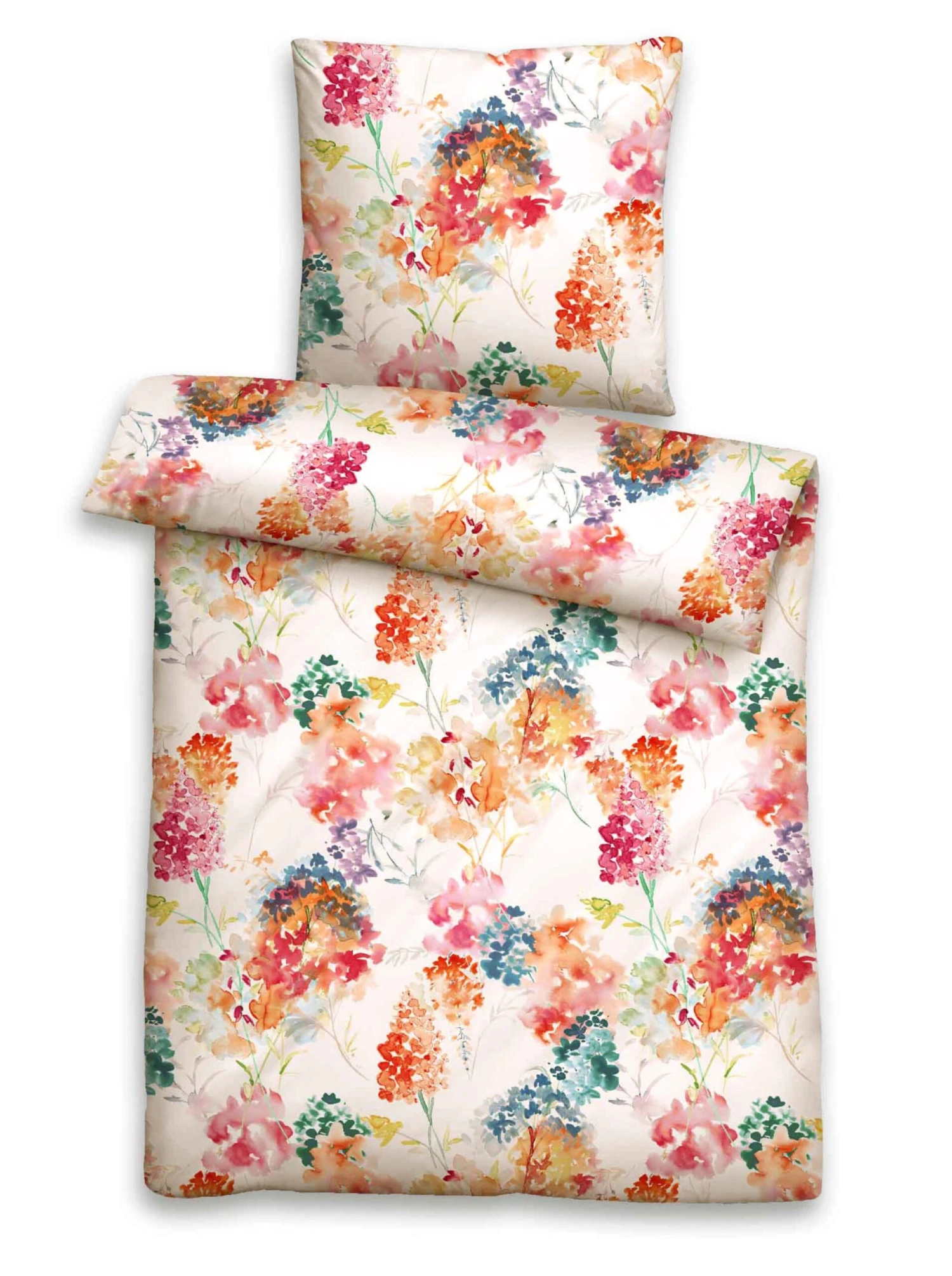 Bettwäsche - Weiß-rot-bedruckt – Bild 2