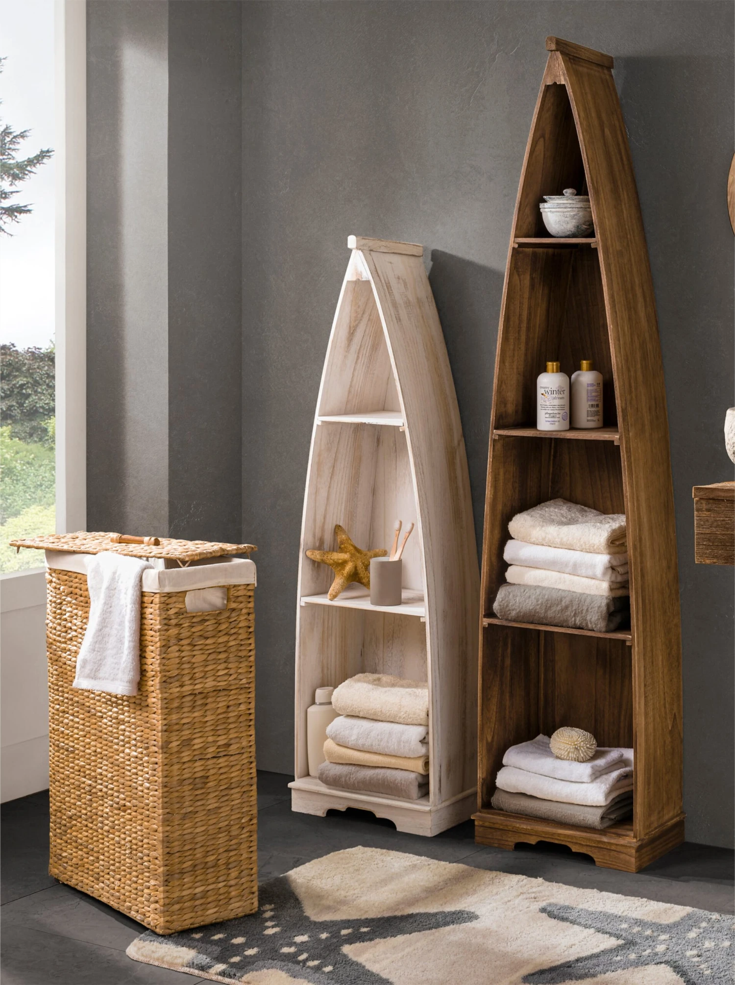 Wäschekorb - Natur – Bild 2