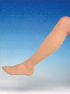 Reisestützkniestrümpfe - Beige