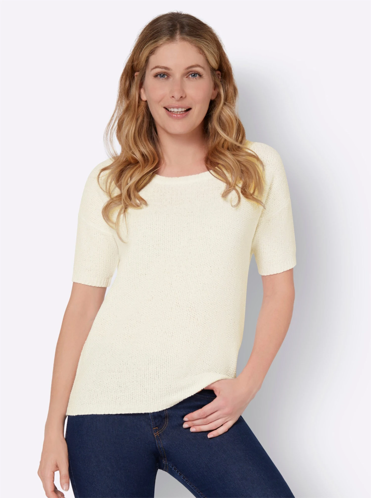 Pullover - Ecru – Bild 2