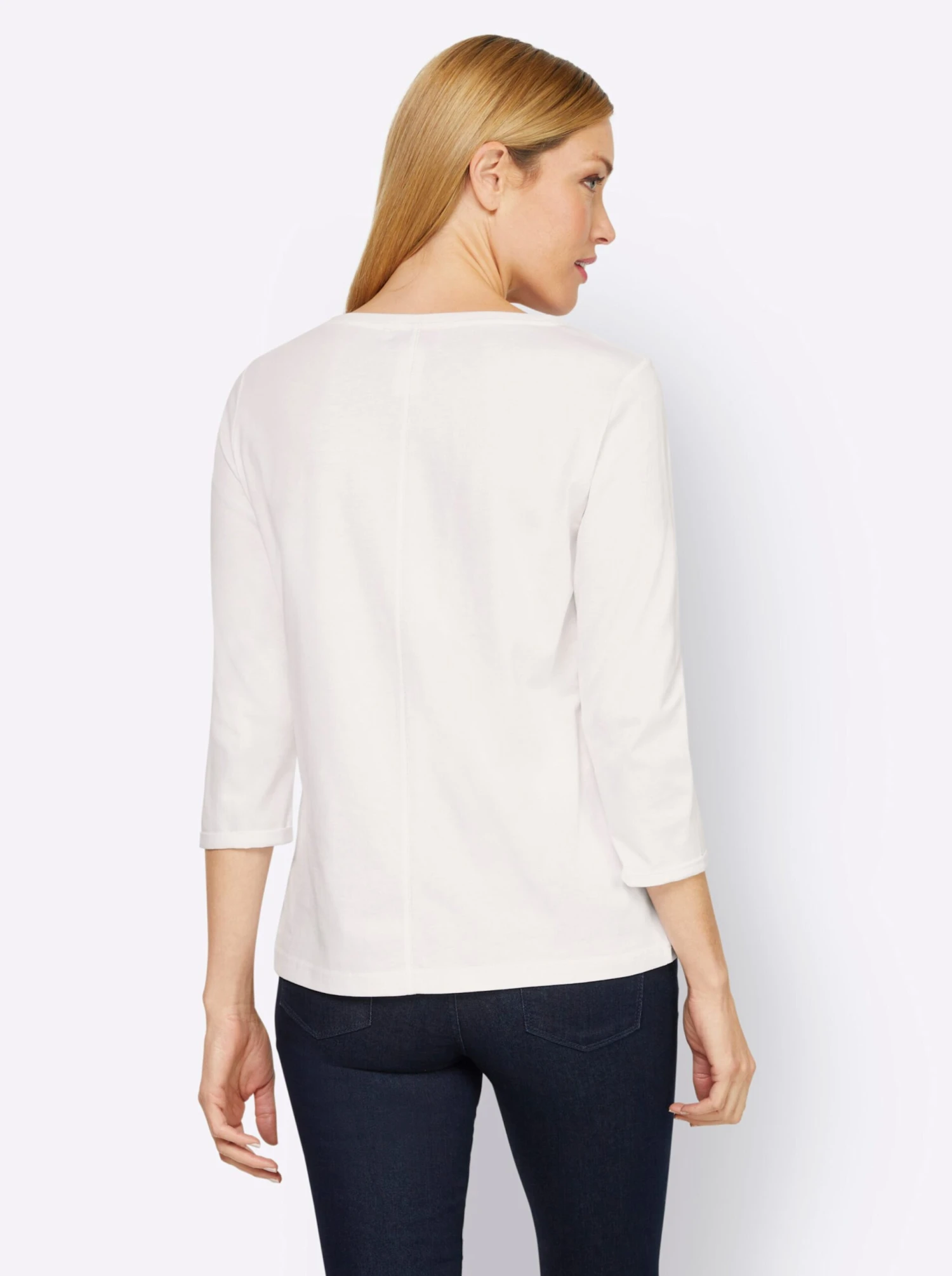 Heine Shirt - Ecru – Bild 3