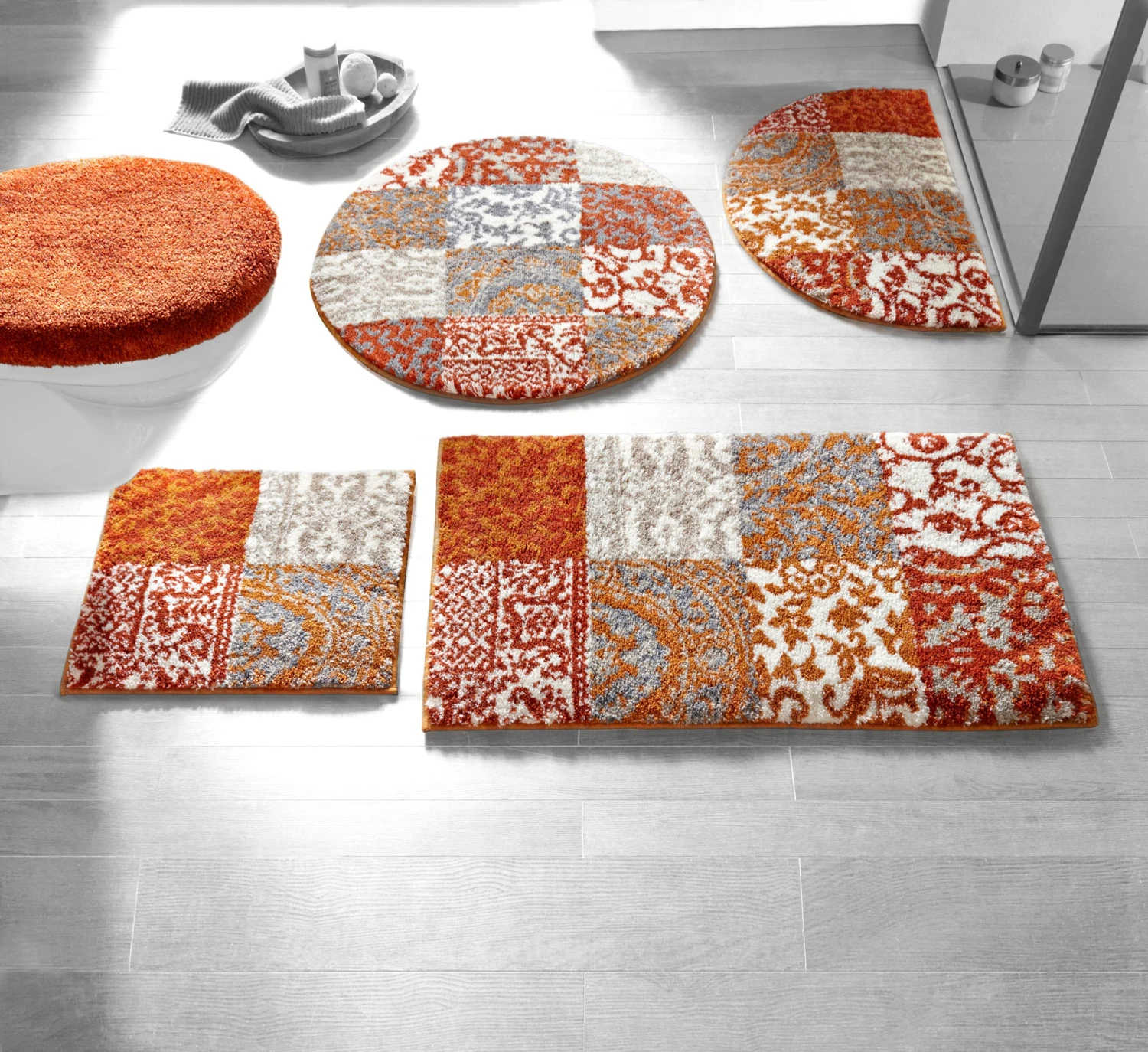 Badgarnitur - Terracotta