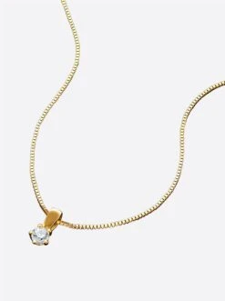 Anhänger Mit Kette - Gelbgold 585