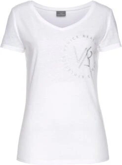 VENICE BEACH V-Shirt - Weiß