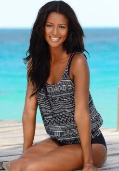 KangaRoos Oversize-Tankini - Schwarz