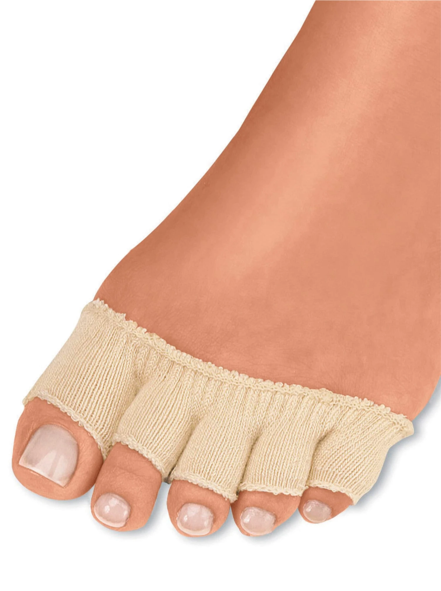 Zehensocken - Beige
