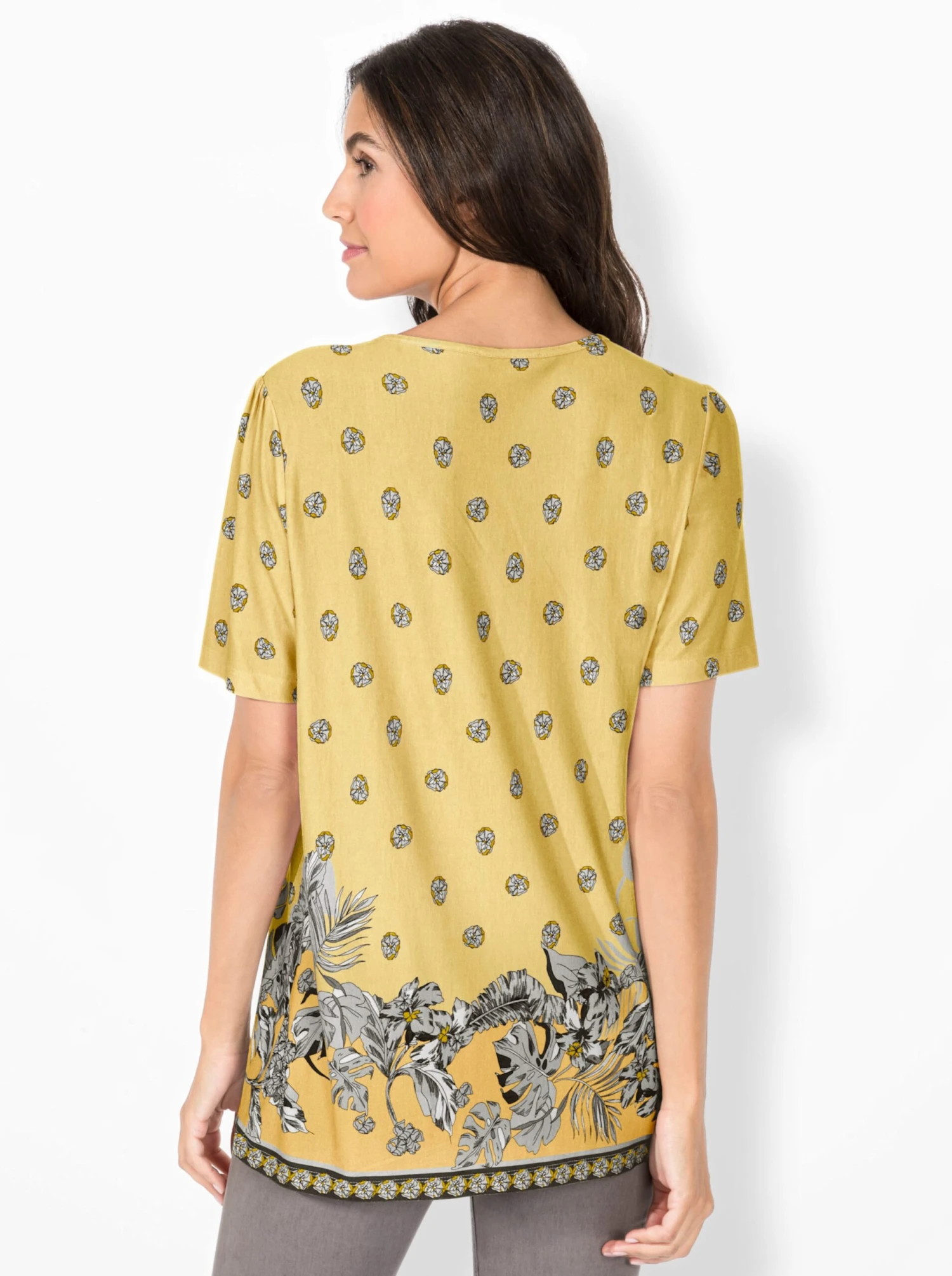 Tunikashirt - Zitrone-bedruckt – Bild 2