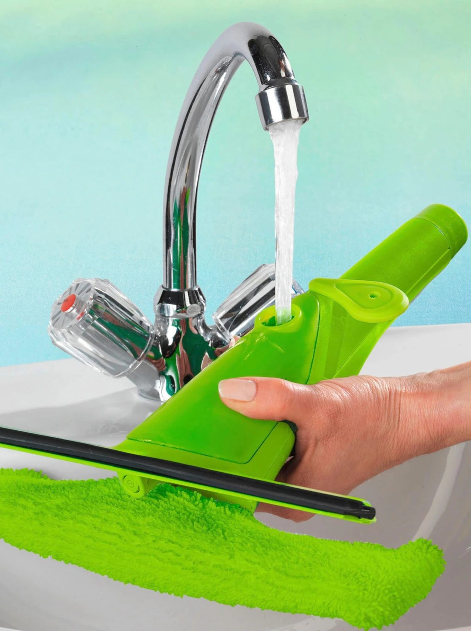 Fensterwischer, 2-tlg. - Grün – Bild 2
