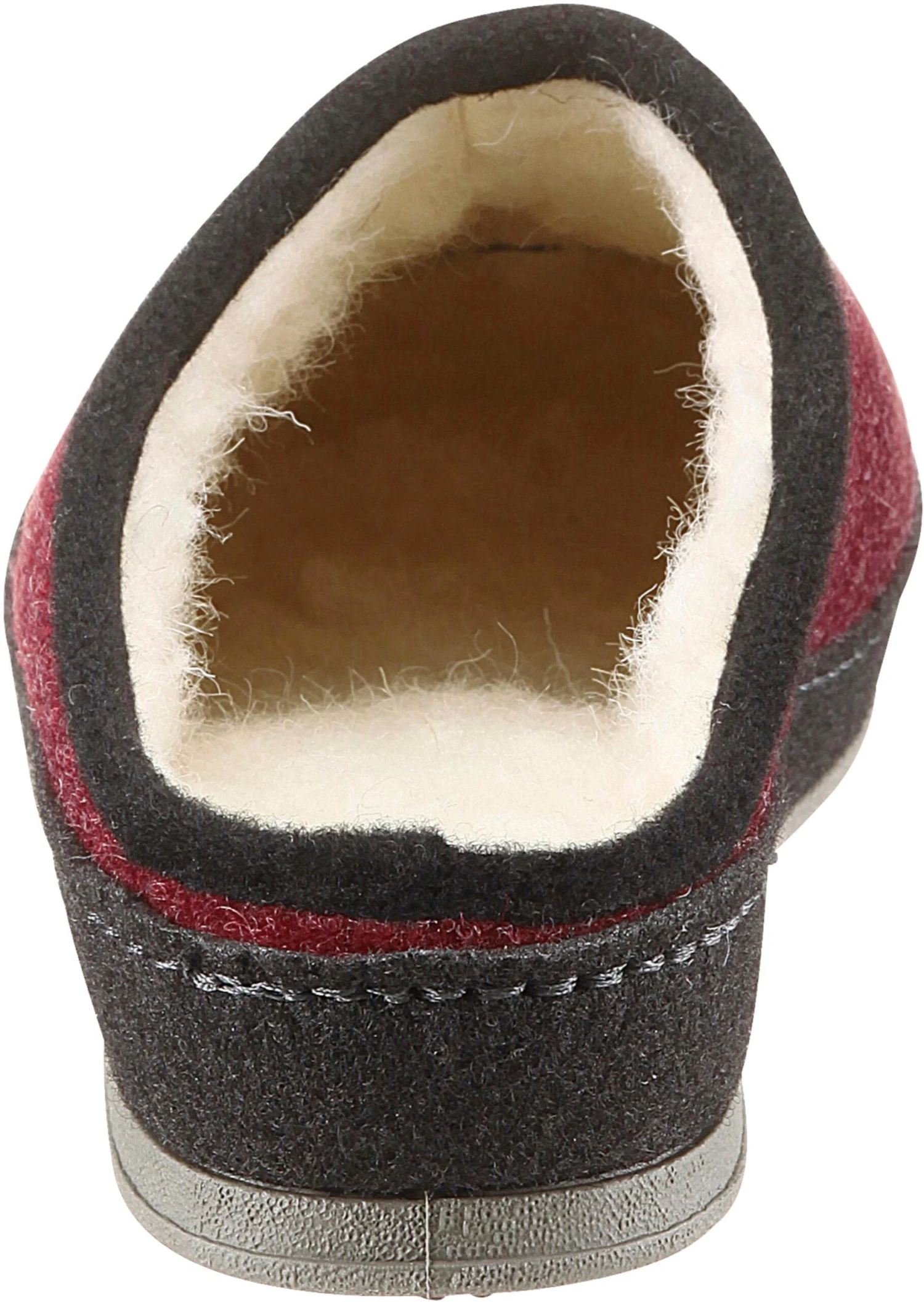 Pantoffel Gefüttert - Bordeaux – Bild 4