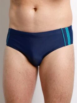 Naturana Badehose - Marine-bedruckt