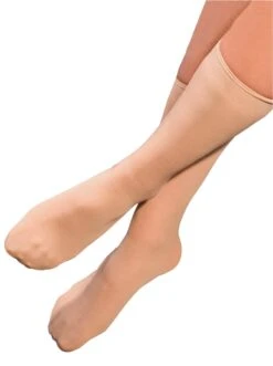 Komfort-Kniestrümpfe - Beige