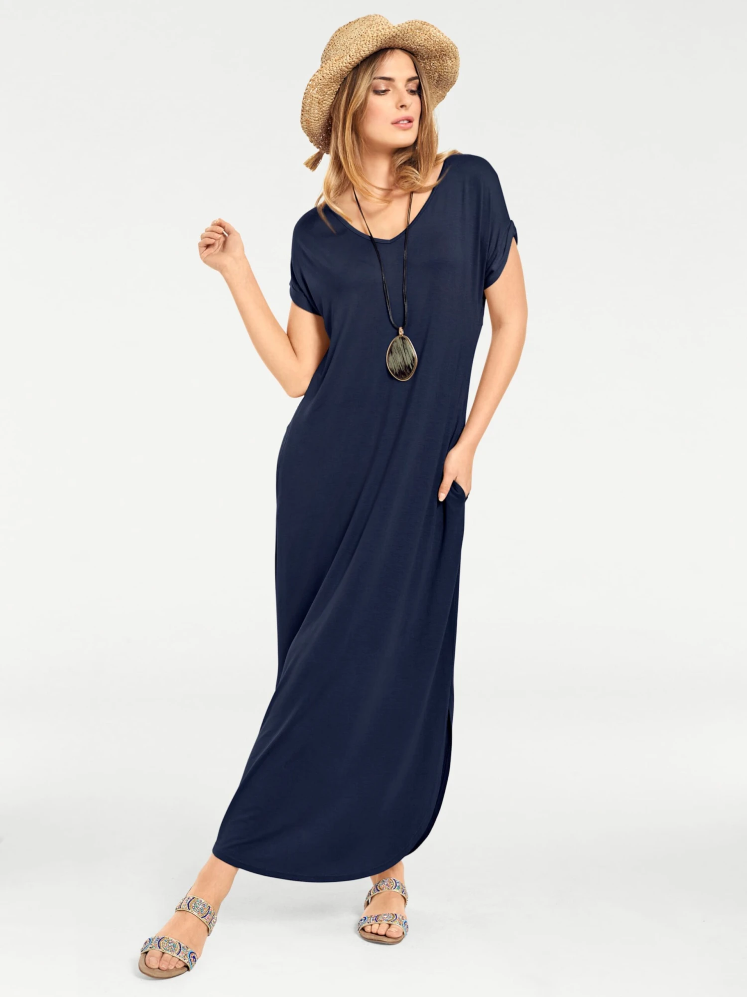 Heine Shirtkleid - Marine
