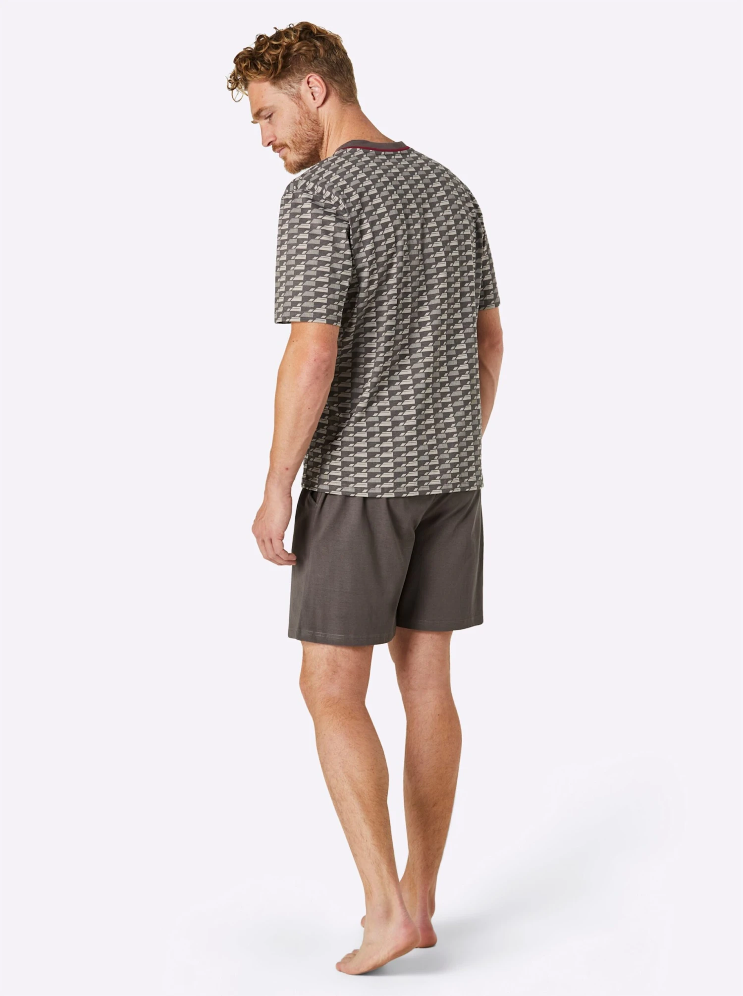 Shorty - Anthrazit-gemustert – Bild 3