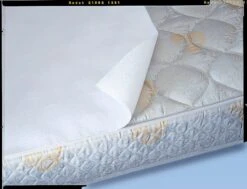 Wasserdichte Inkontinenz-Bettauflage - Weiß