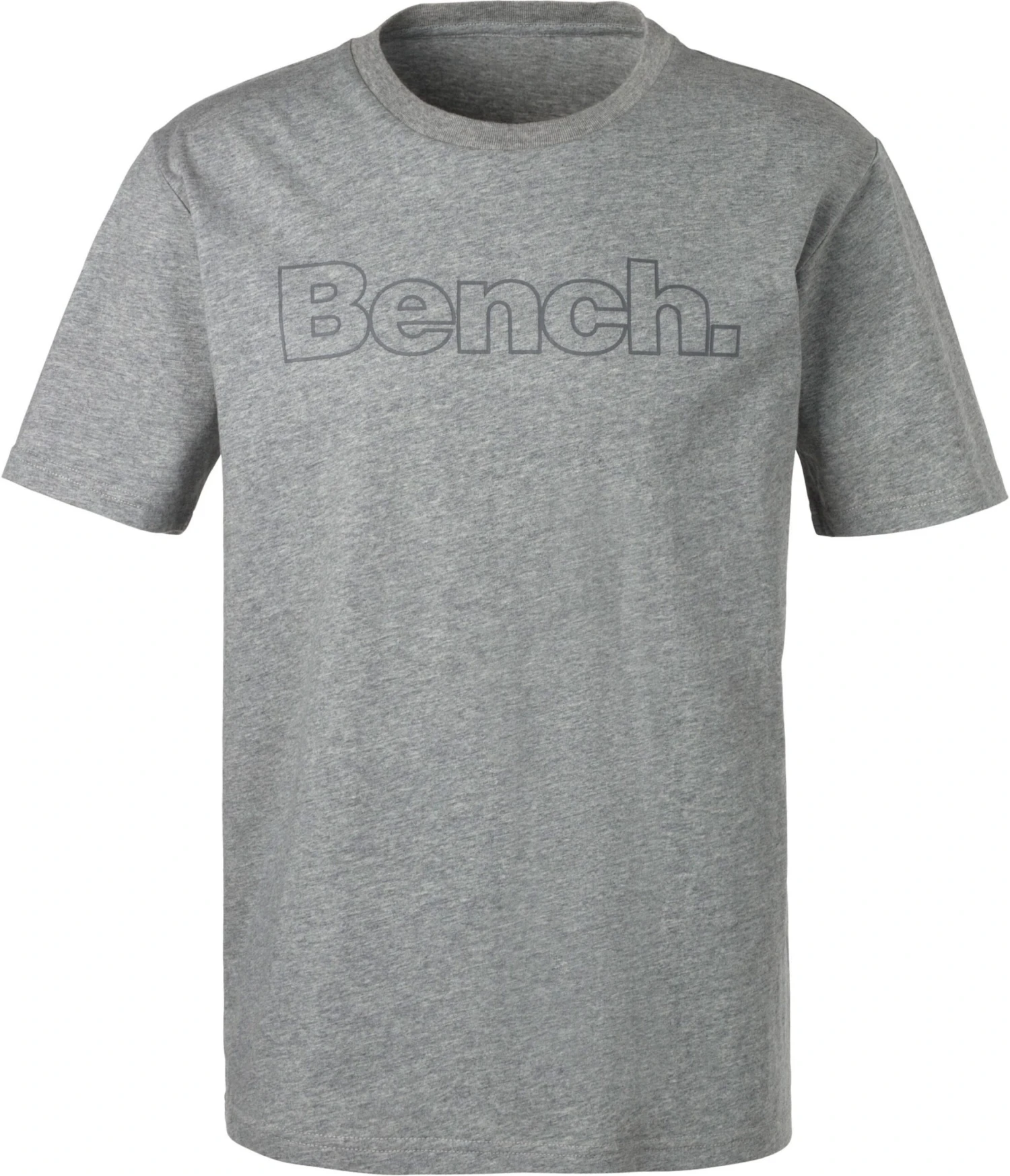 T-Shirt - Grau-meliert, Navy – Bild 3