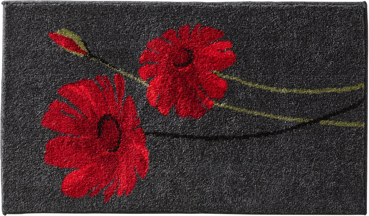 Badgarnitur - Anthrazit-rot – Bild 2