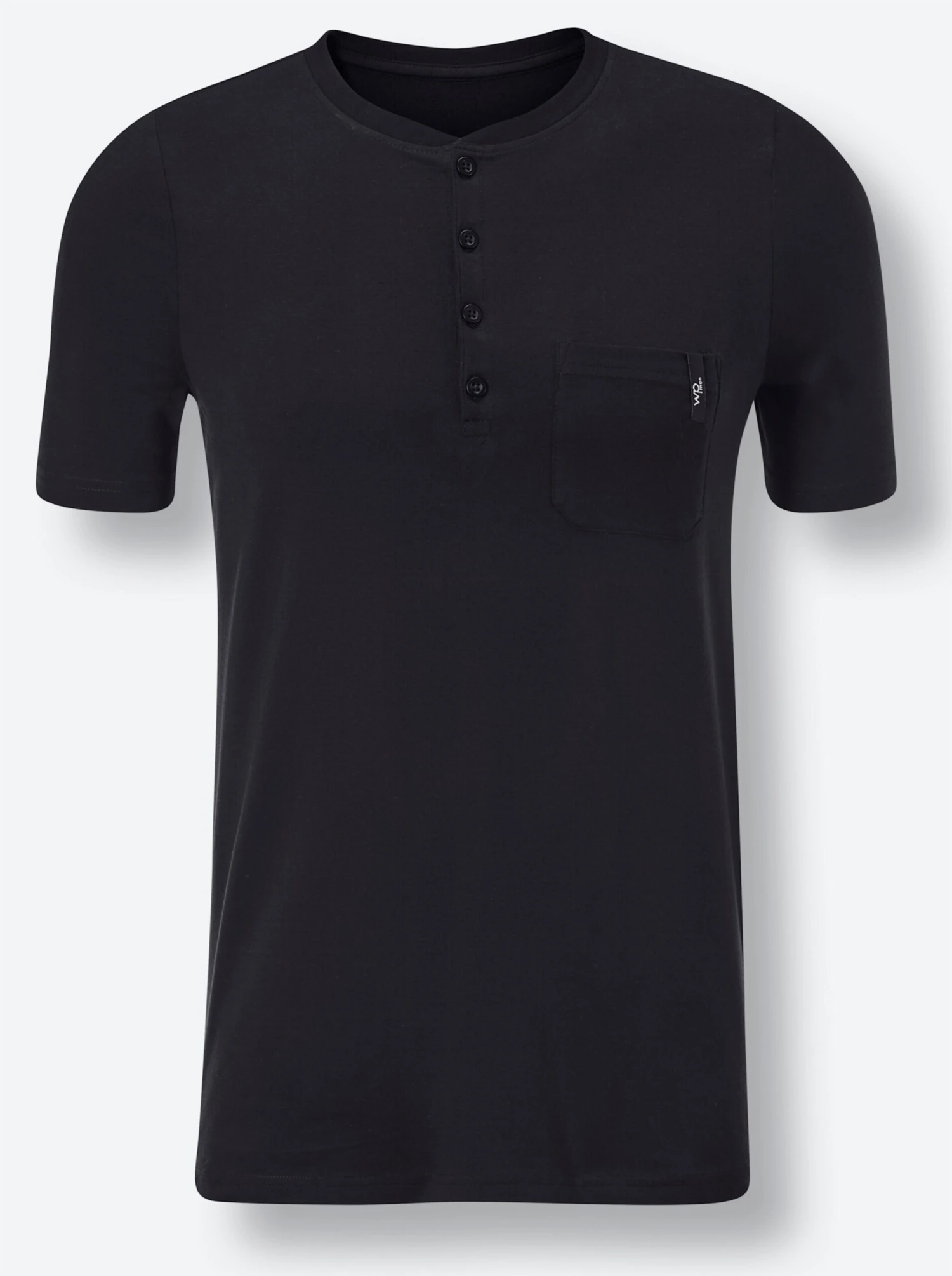 Shirt - Schwarz + Grau-meliert – Bild 6