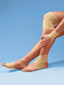 Knöchelkreuzband - Beige