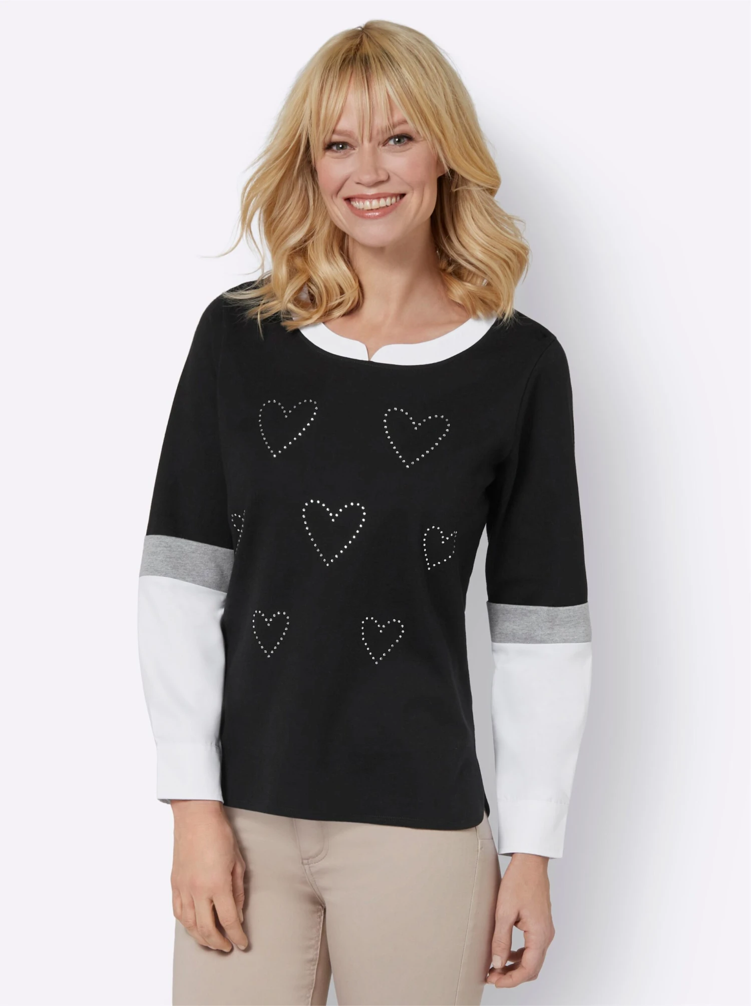 Sweatshirt - Schwarz