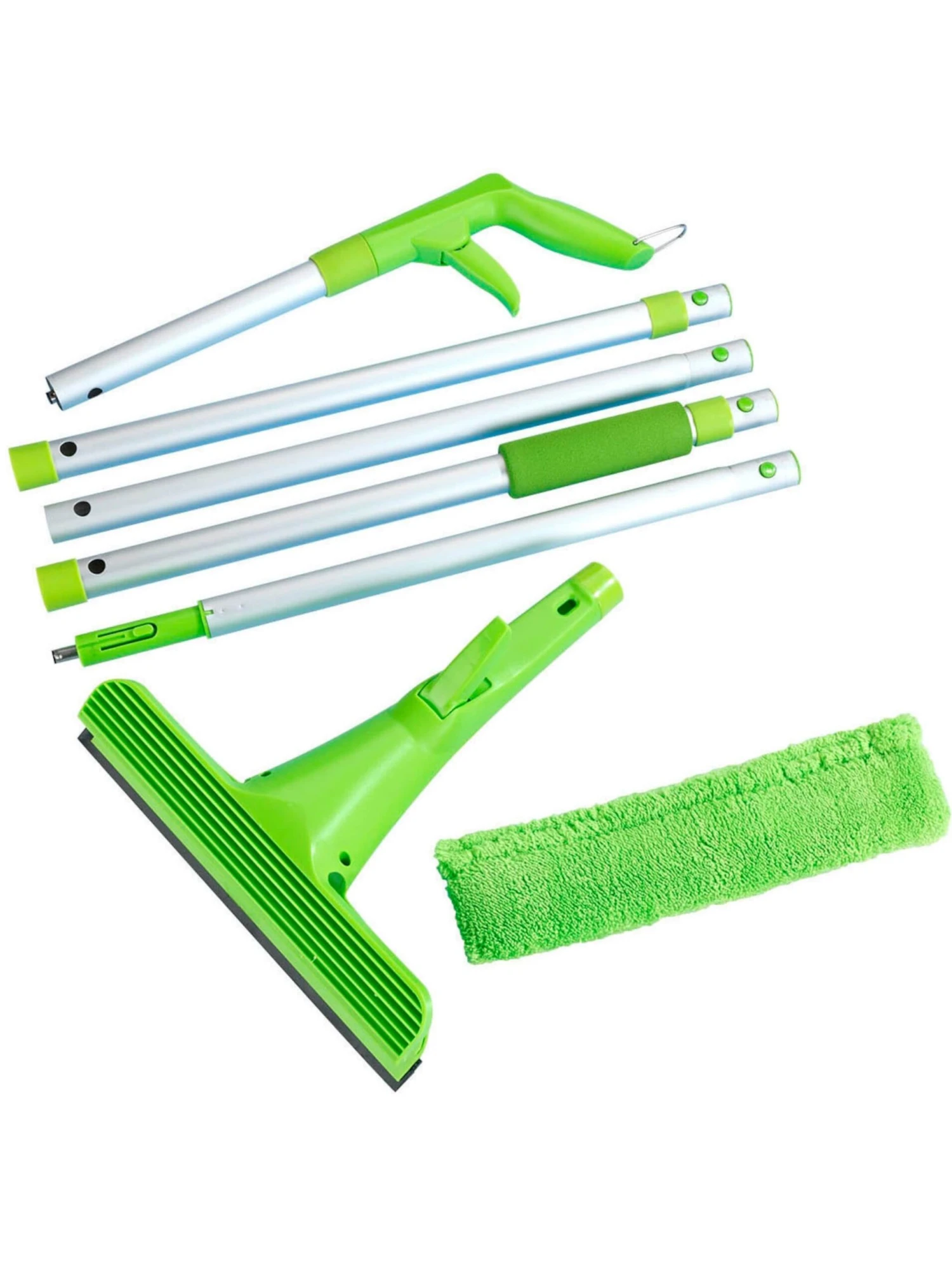 Fensterwischer, 2-tlg. - Grün