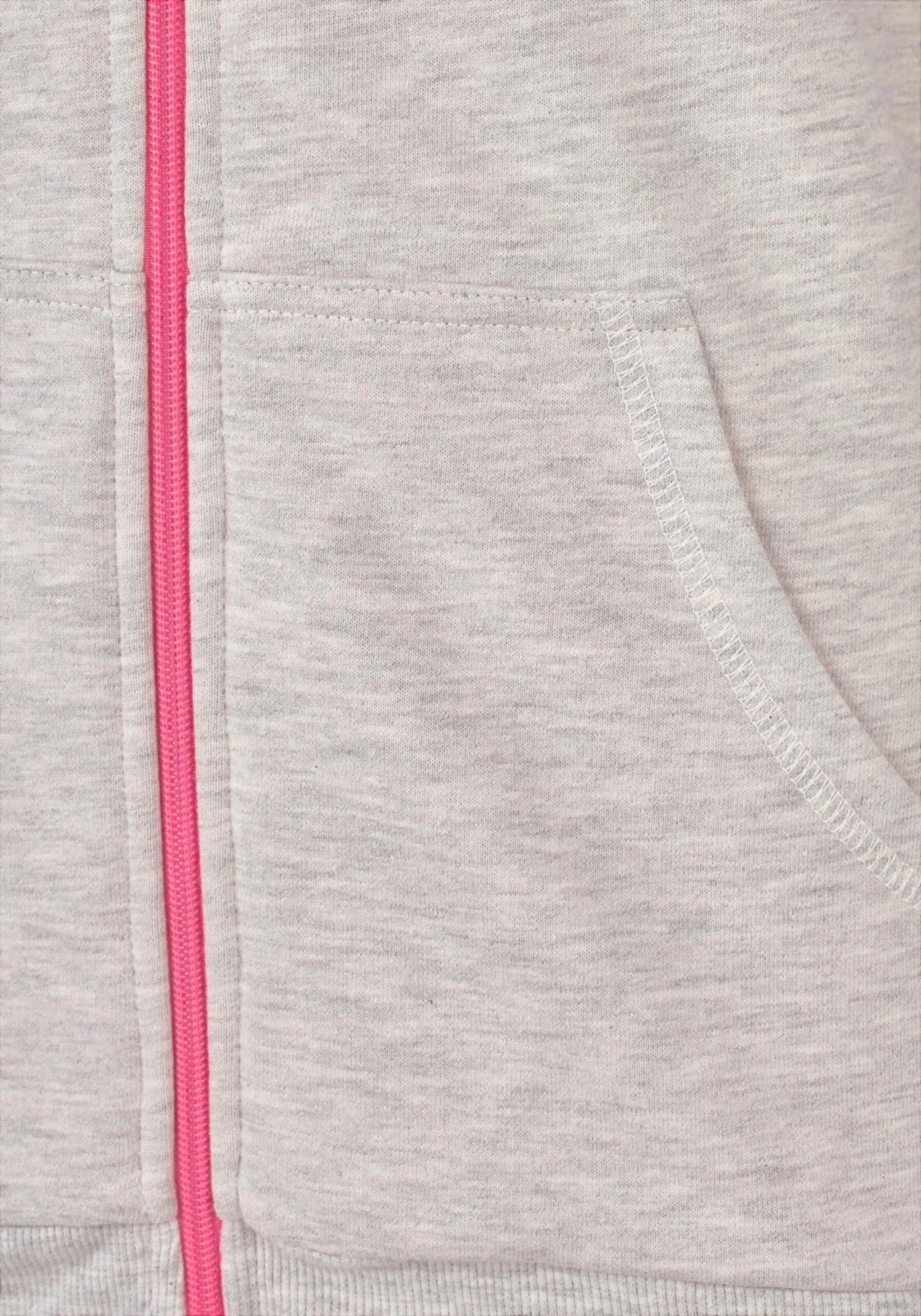 Bench Kapuzensweatjacke - Grau-meliert – Bild 4