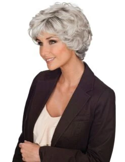 Perücke Mona - Hellgrau