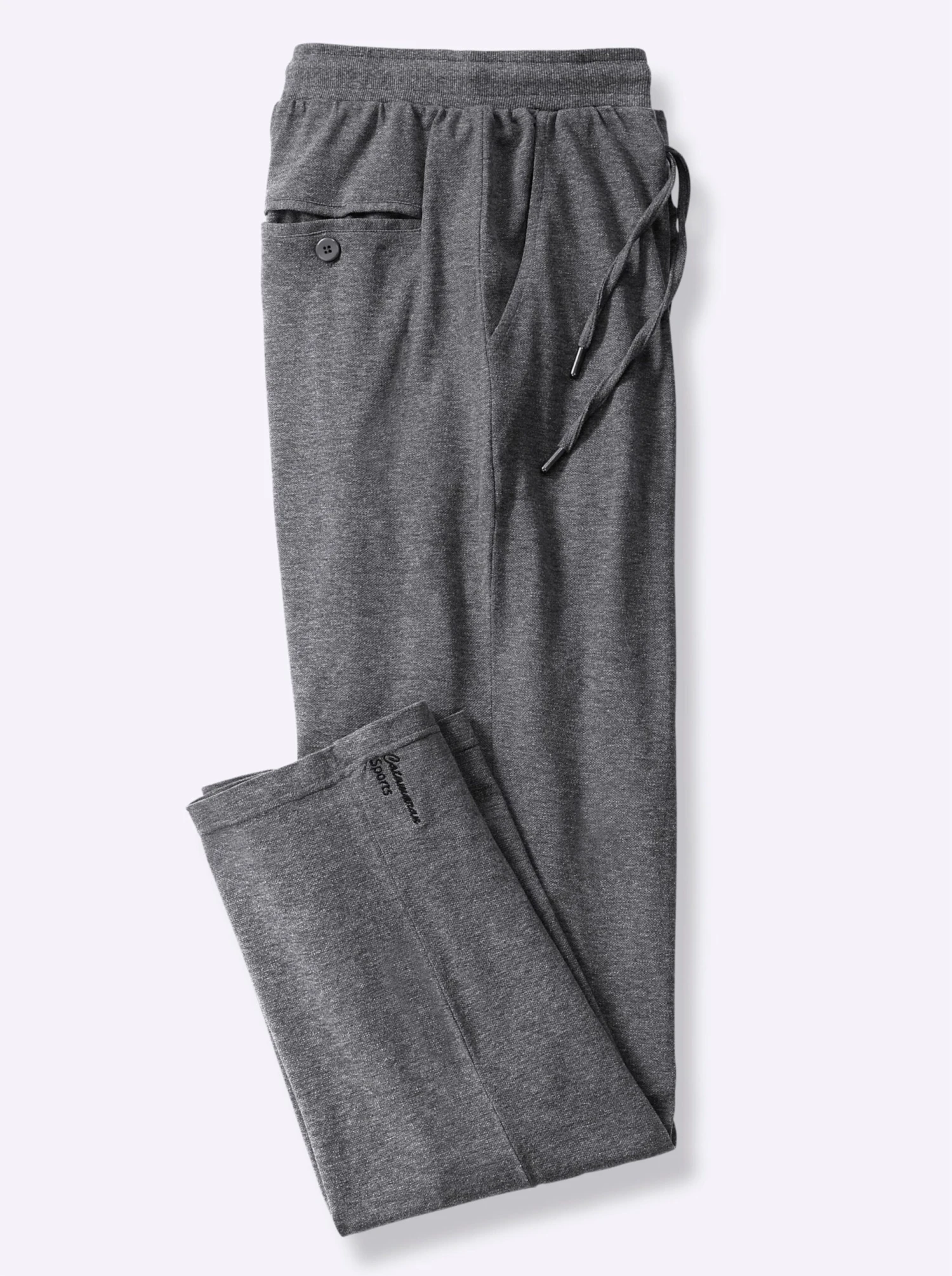 Freizeithose - Grau-meliert – Bild 4