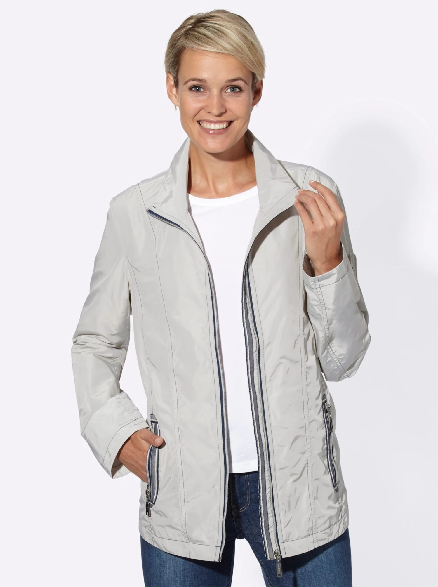 Übergangsjacke - Stein – Bild 2