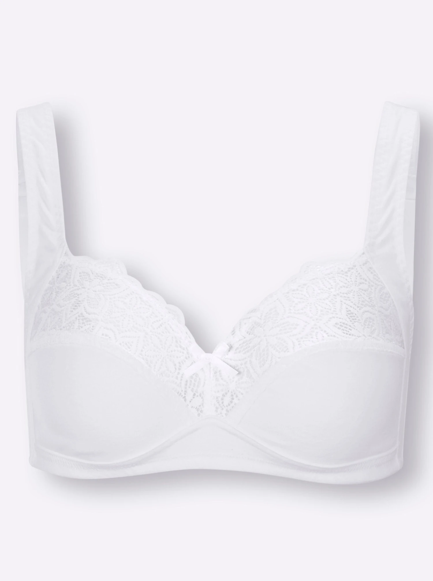 BH Ohne Bügel - Weiß – Bild 4