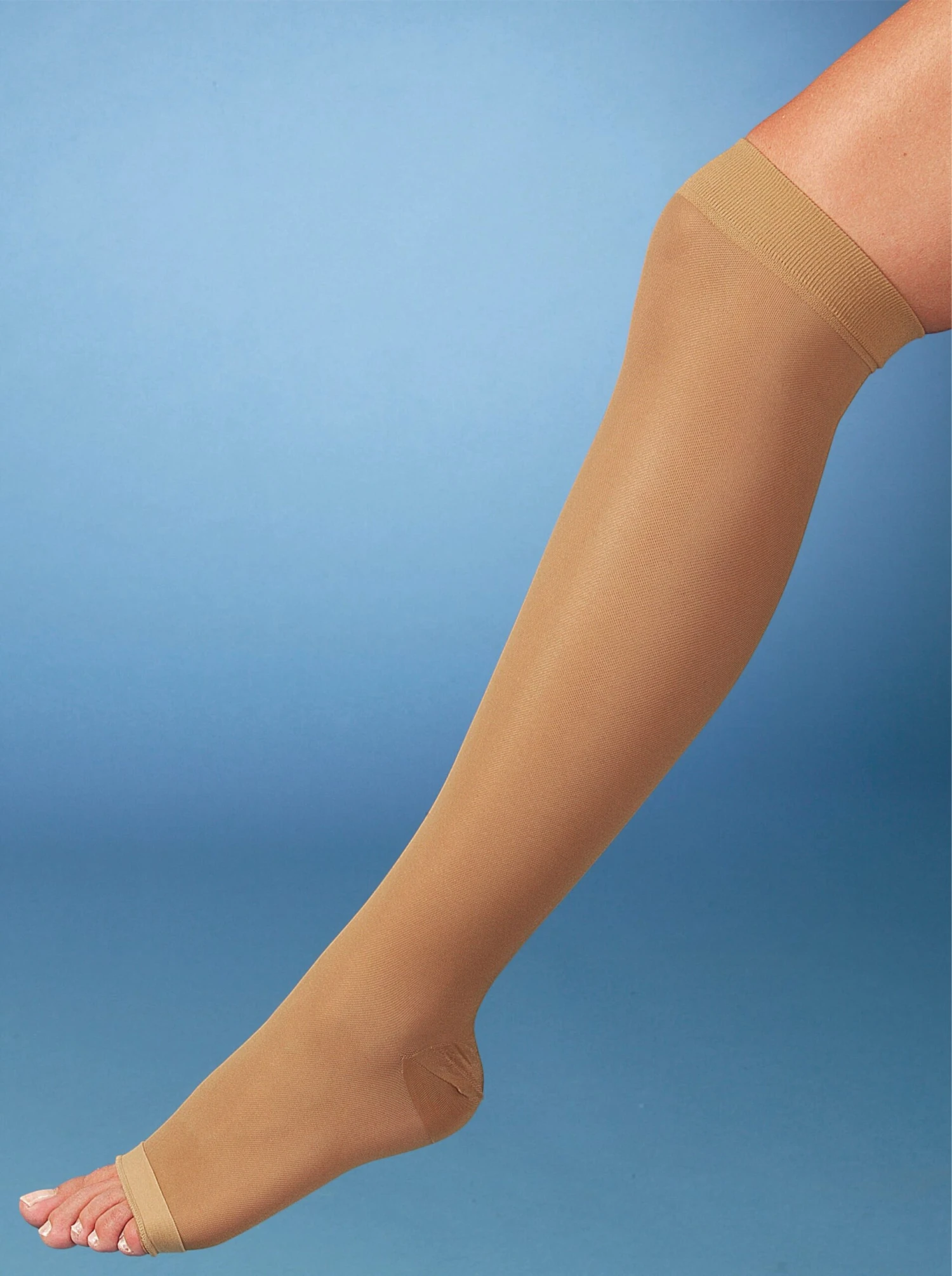 Stützkniestrümpfe - Beige