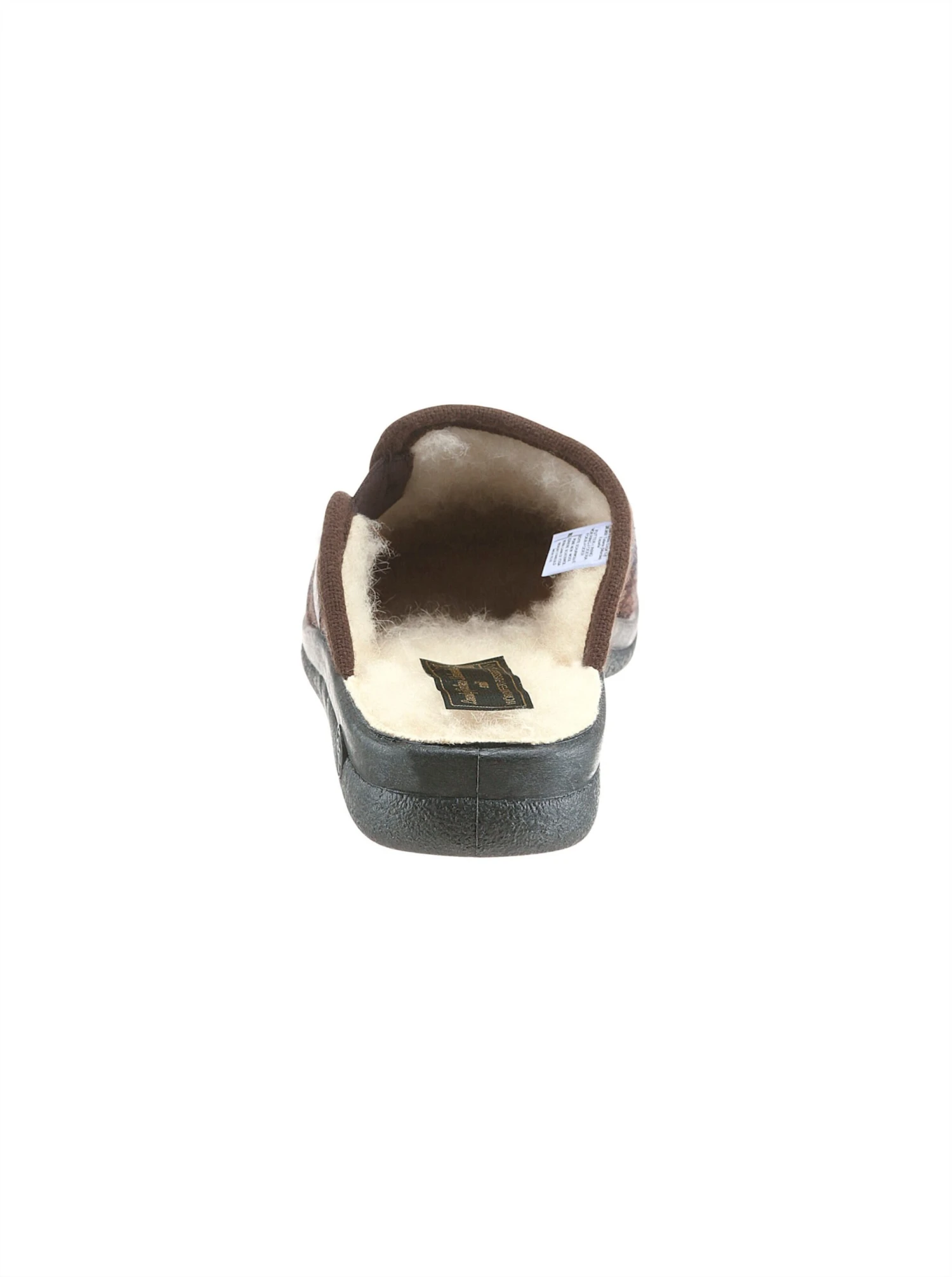 Pantoffel - Braun-kariert – Bild 8