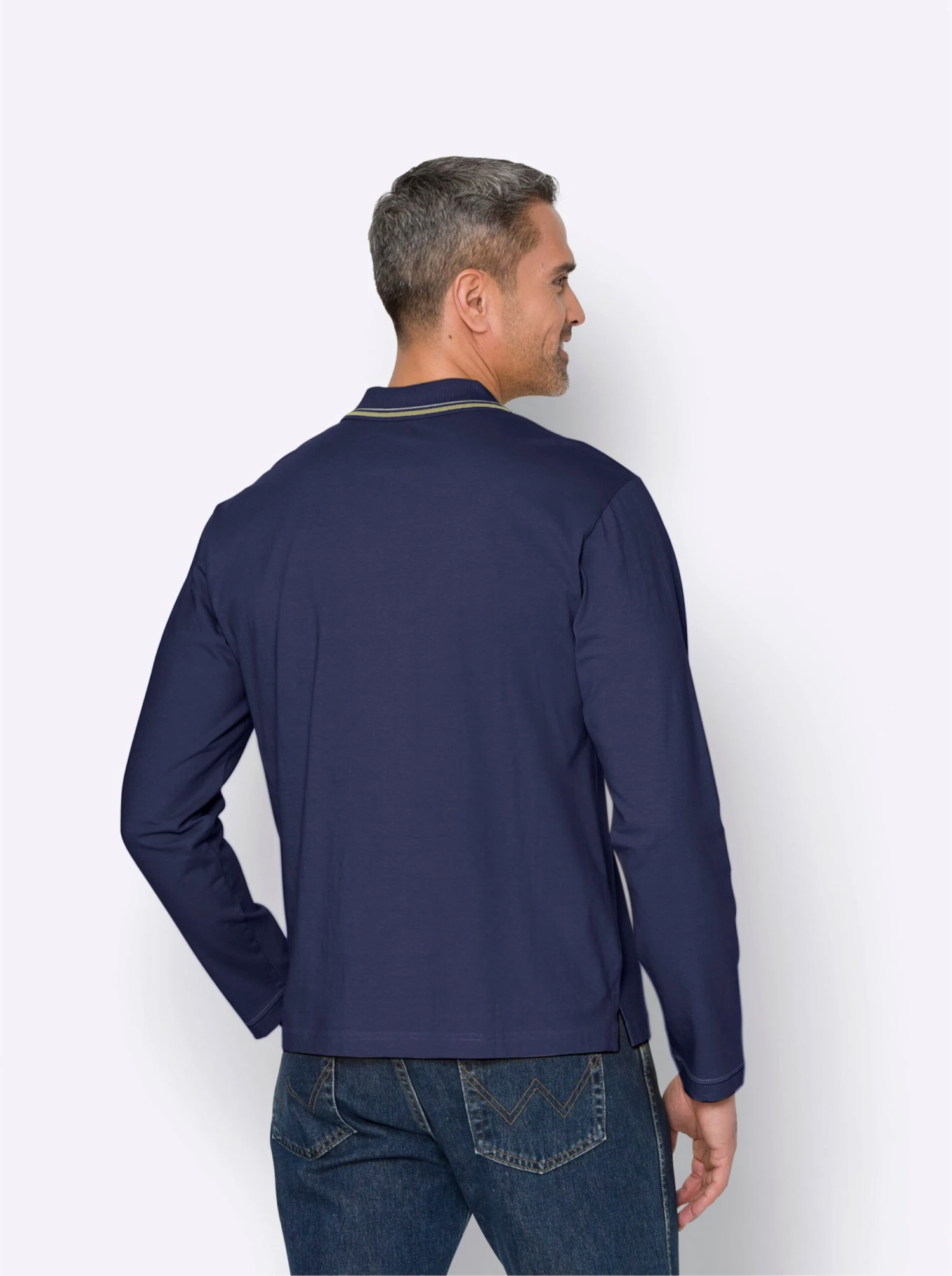 Poloshirt - Marine – Bild 2
