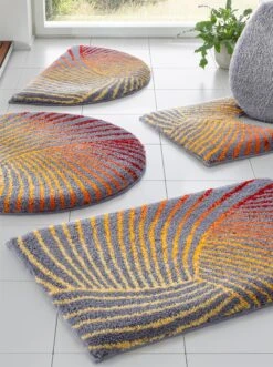 Badematte - Grau-terra