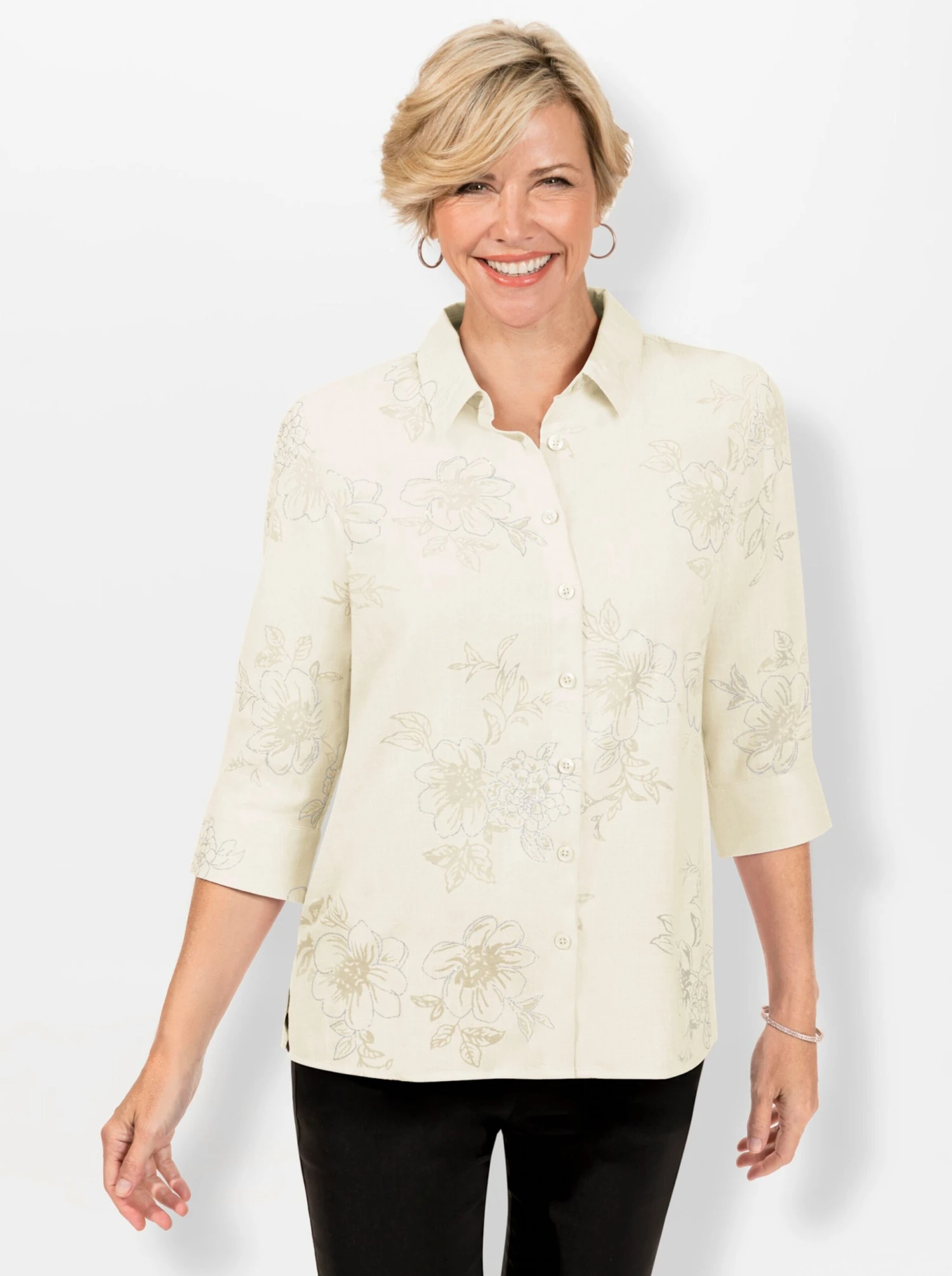 Bluse - Ecru – Bild 2