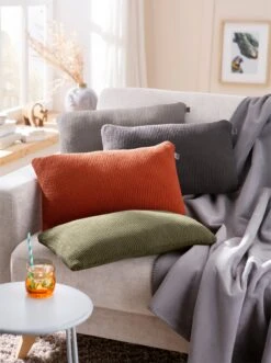 Kissenhülle - Steingrau